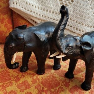 Black Elephant Sculptures